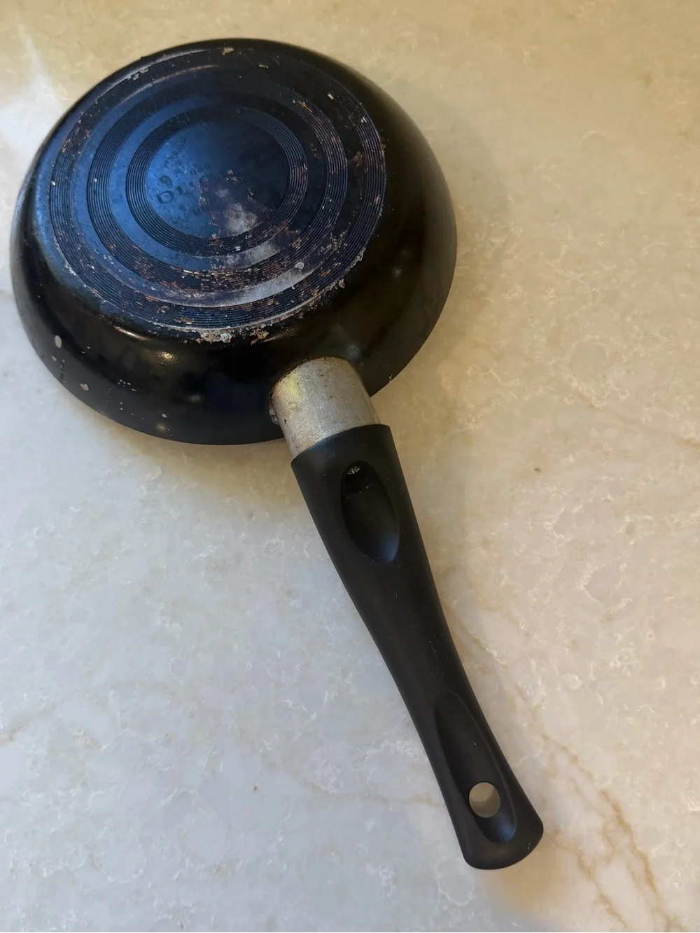 7” Nonstick Black Frying Pan with Comfortable Handle - Home Kitchen